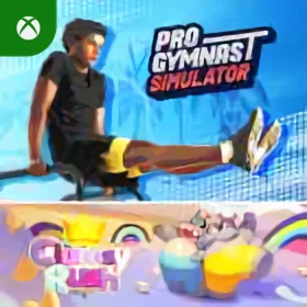 Pro Gymnast Simulator + Clumsy Rush Xbox
