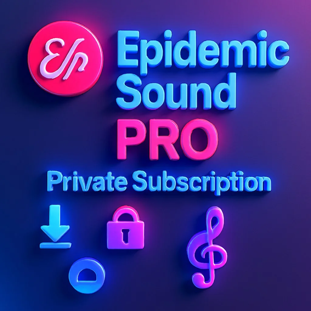 🎵🎧Epidemic Sound1month-private account -warranty 💥💯