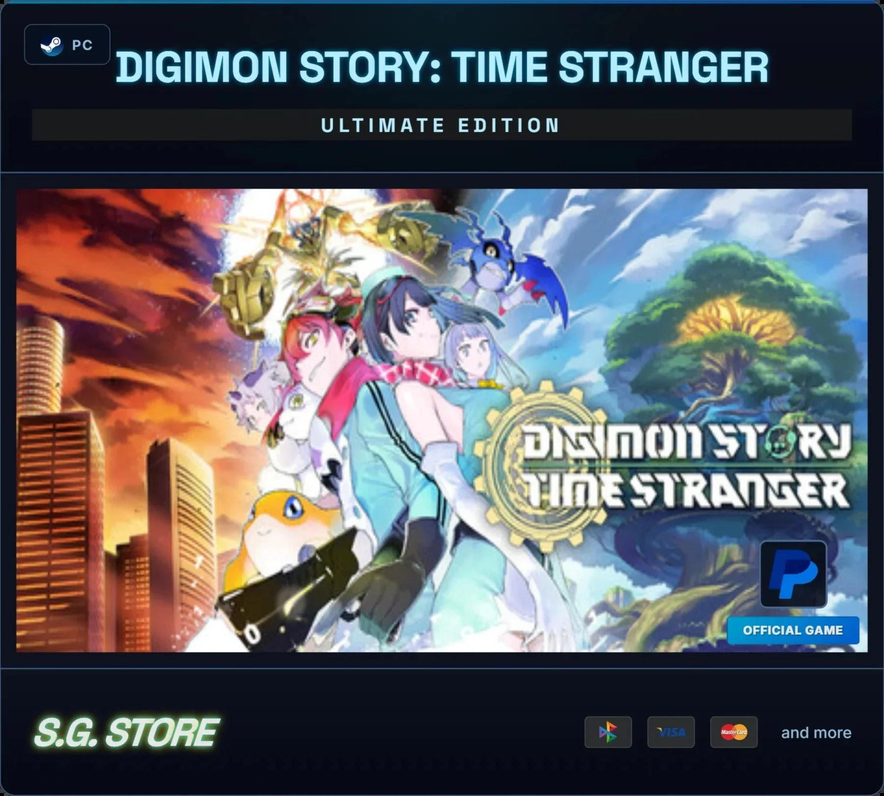 💛 Digimon Story Time Stranger Ultimate E Steam Offline