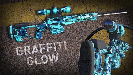 Sniper Ghost Warrior Contracts 2 - Graffiti Glow Skin D