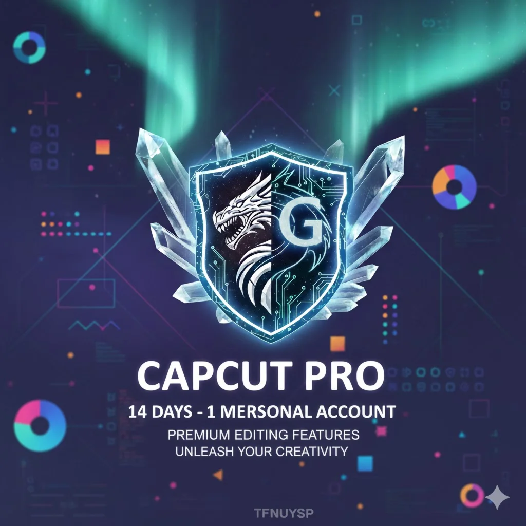 🔵 Capcut Pro –14 Days-1 Month Personal Account | tfnuy
