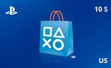 Подарочная карта PlayStation Store 10 долл. US-регион