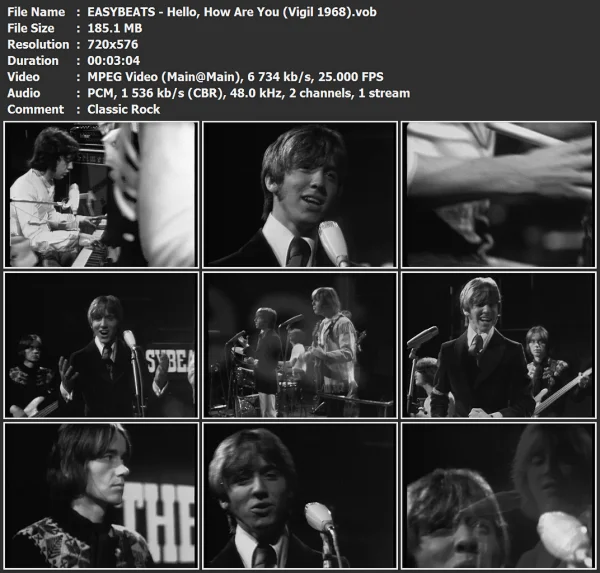 EASYBEATS - Hello, How Are You