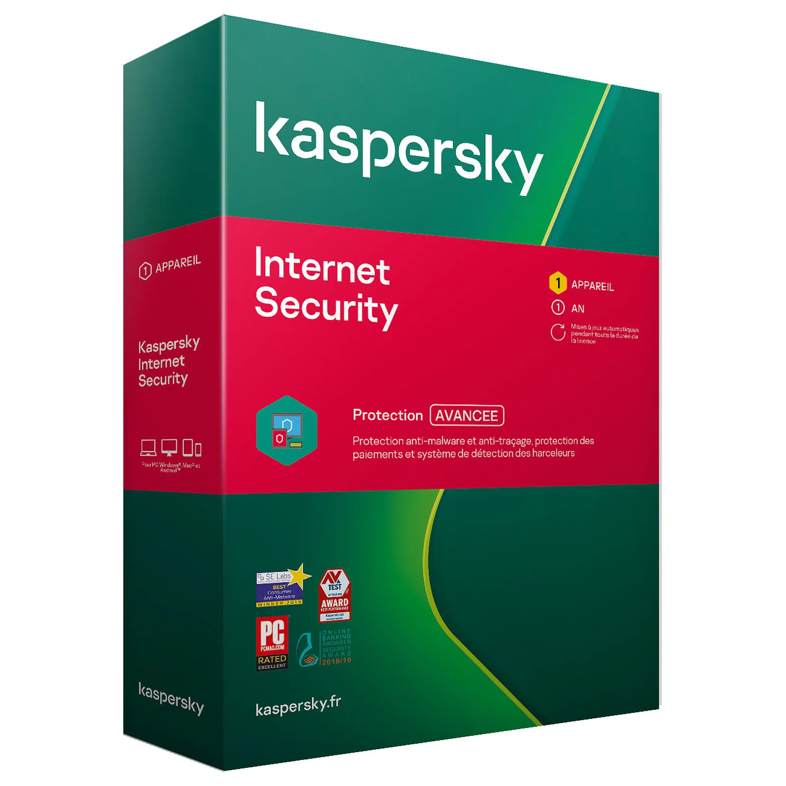 Kaspersky Internet Security – 1 ПК | Лицензия на 1 год