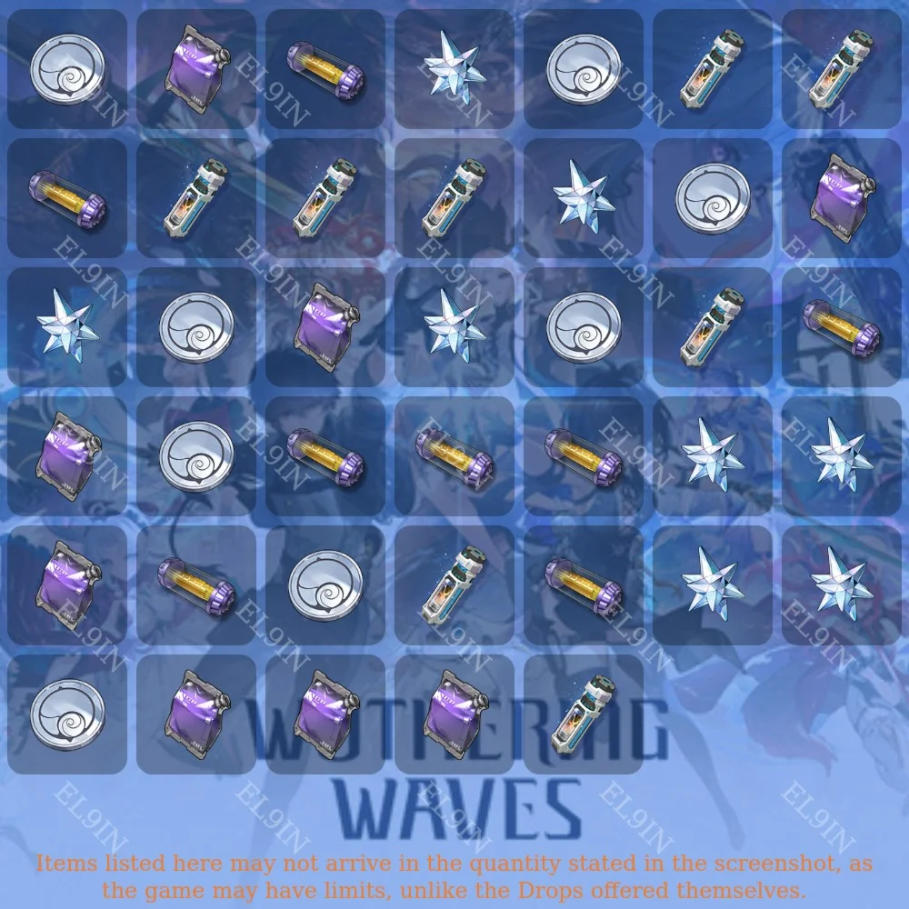 🚀Wuthering Waves🔥Твич Дропс🎯40 предметов + 🎁