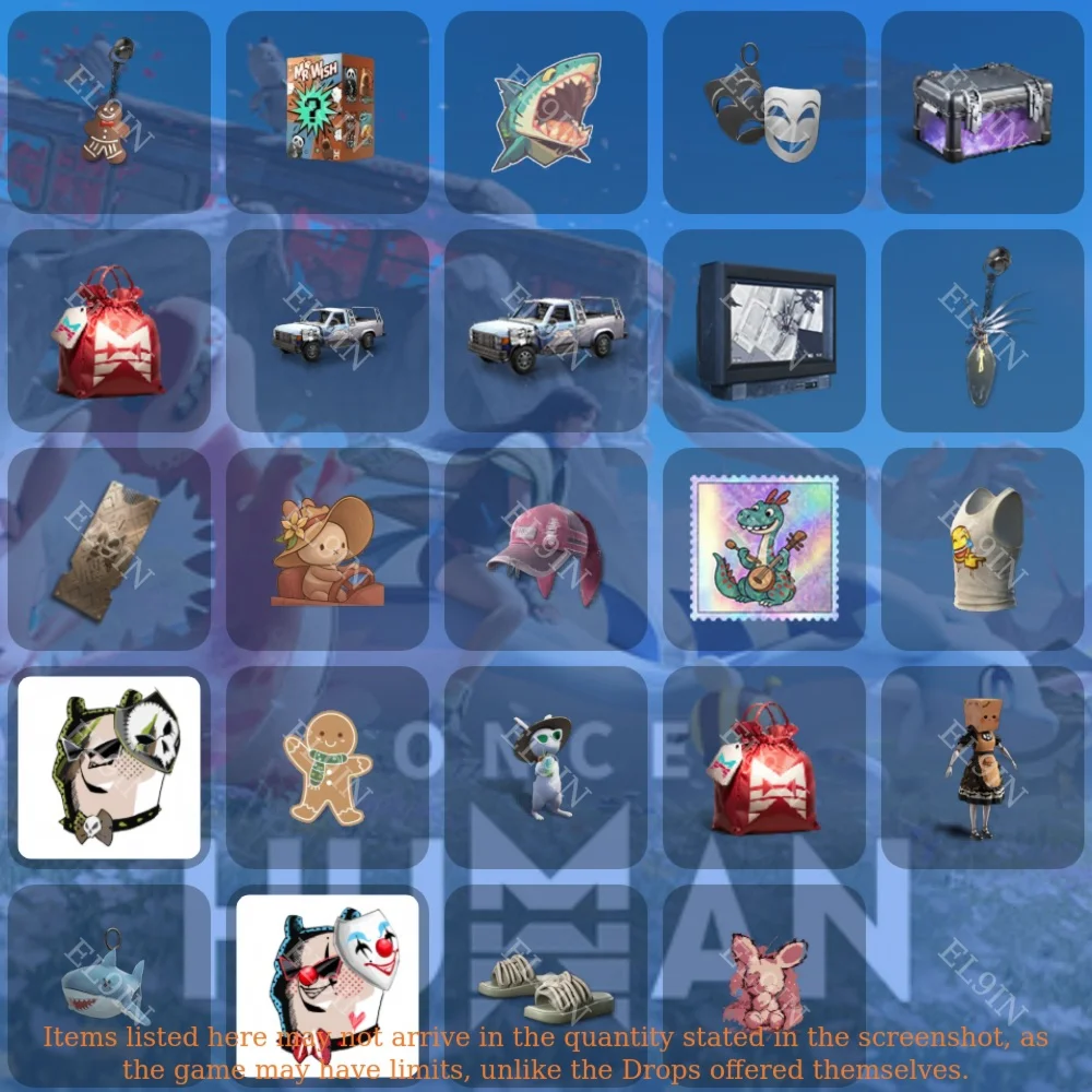 🌟Once Human🏆Твич Дропс💎24 предметов + 🎁