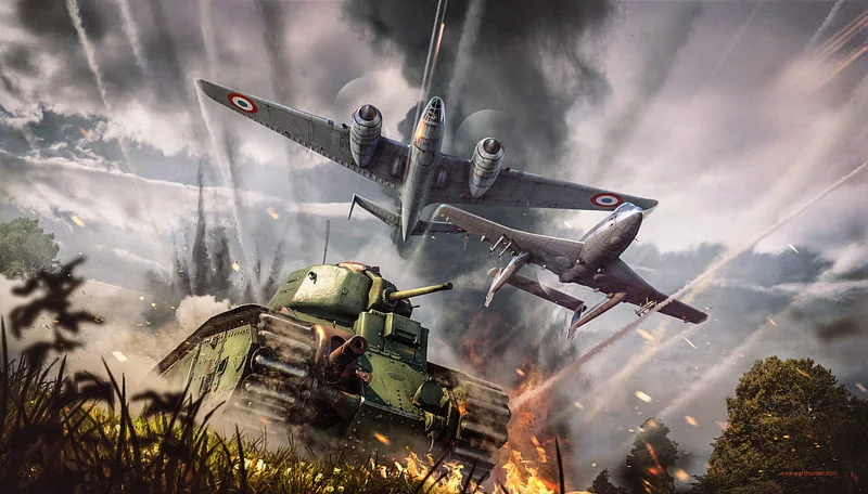 WAR THUNDER • Rank Marshal 100 lvl • Battles - 17 255