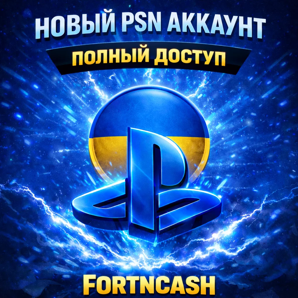 ️ Новый Украинский PSN аккаунт (PlayStation Украина)