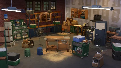 The Sims 4 - Restoration Workshop Kit DLC EU EA App КЛЮ