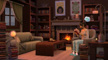 The Sims 4 - Book Nook Kit DLC EU EA App КЛЮЧ ЕВРОПА
