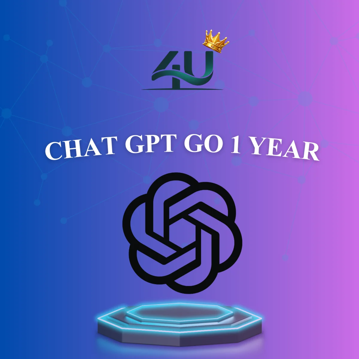 ChatGPT Go 12 Months+ Personal Activate, Fast |Private