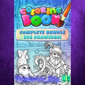 ️Coloring Book Complete Bundle - 396 drawings XBOX