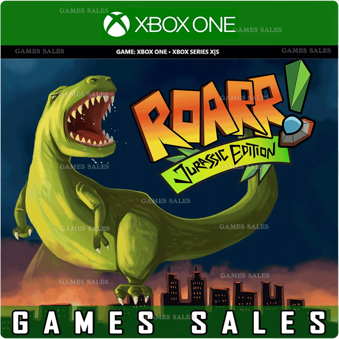 ✅❤️ROARR! JURASSIC EDITION❤️XBOX ONE|XS🔑KEY✅