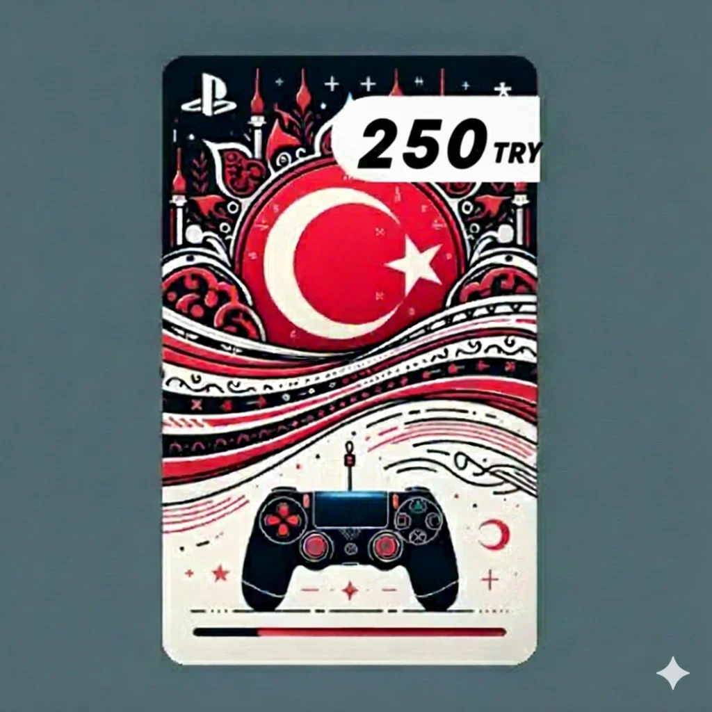 PSN Gift Card Turkey 250 TL Instant Auto Delivery