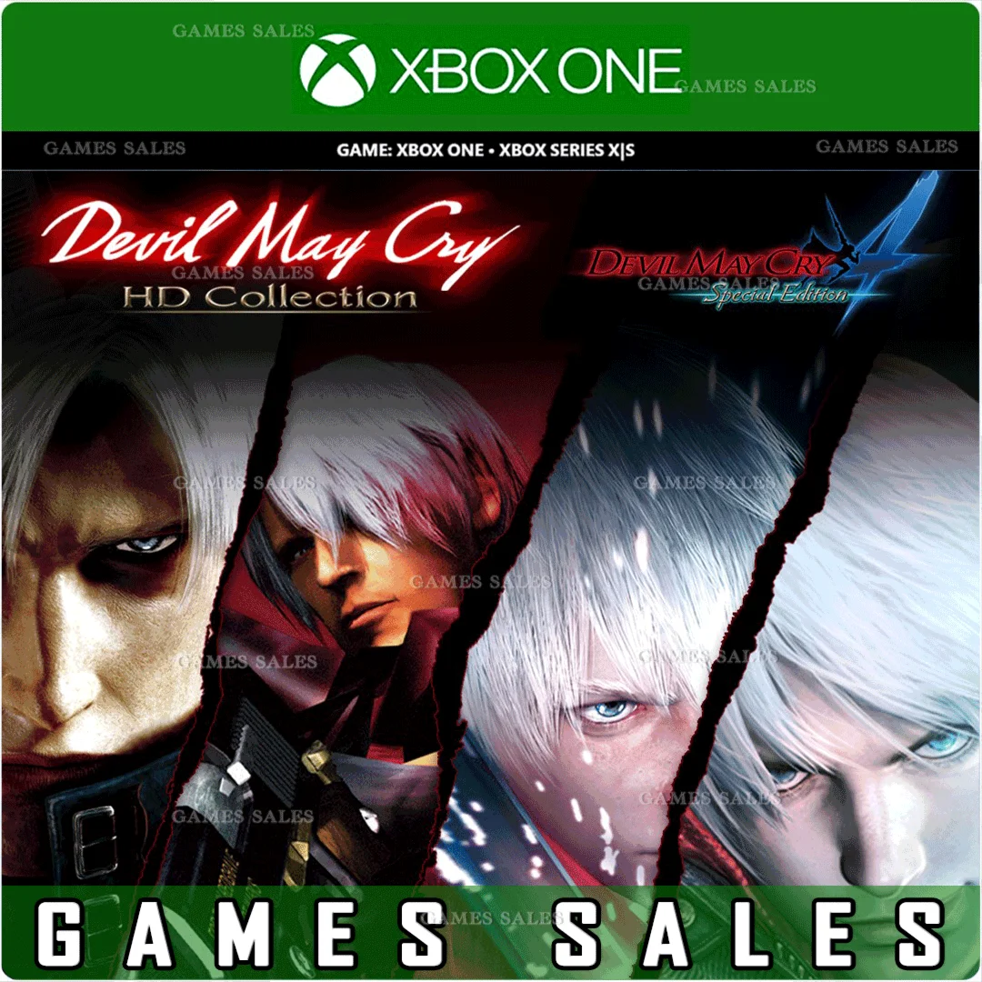 ✅❤️DEVIL MAY CRY HD COLLECTION & 4SE BUNDLE❤️XBOX🔑
