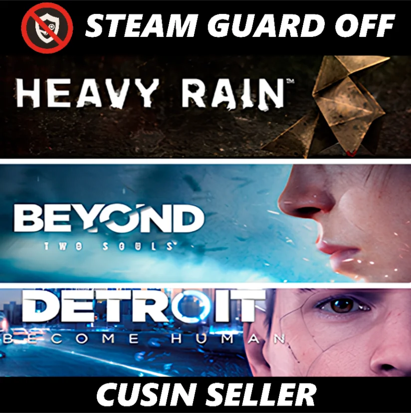 Общий аккаунт Detroit + Beyond Two Souls + Heavy Rain