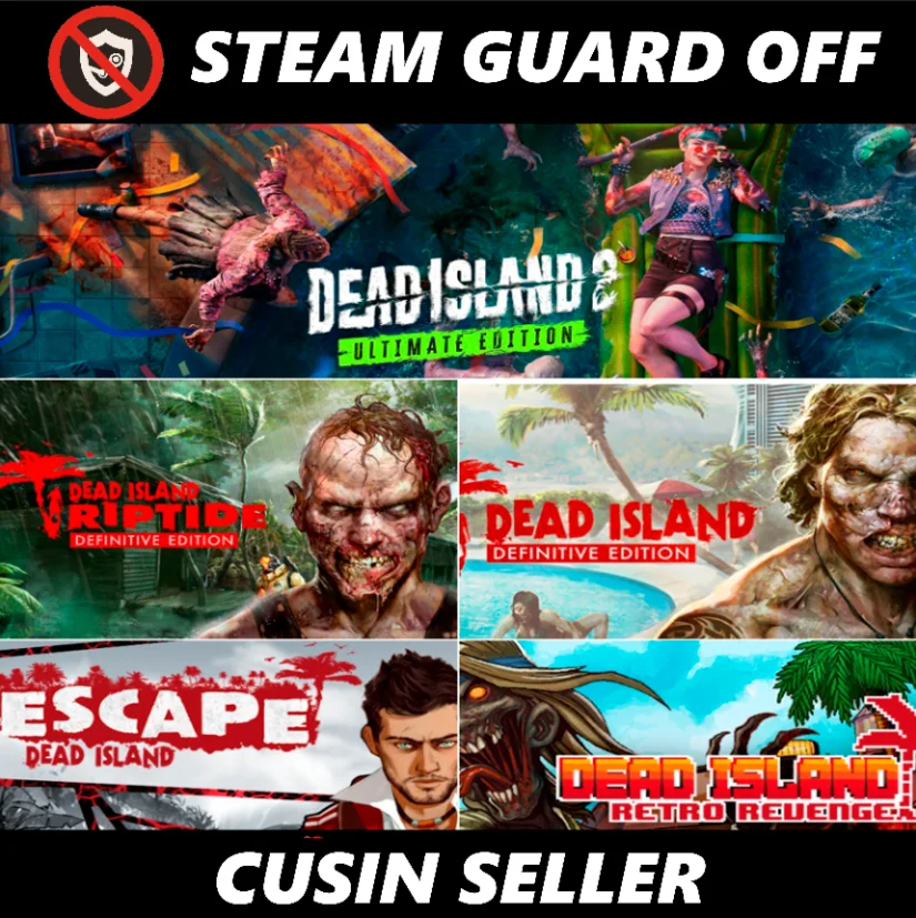  Общий аккаунт Dead Island 2 Ultimate + ВСЕ ЧАСТИ