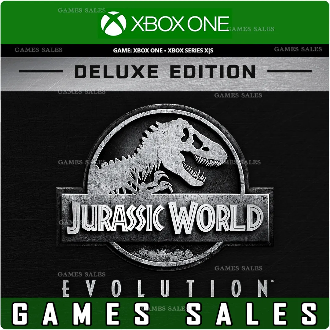 ✅❤️JURASSIC WORLD EVOLUTION - DELUXE BUNDLE❤️XBOX🔑KEY