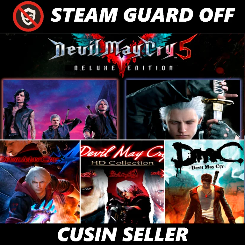 Общий аккаунт Devil May Cry 5 + ВСЕ ЧАСТИ | Без Guard