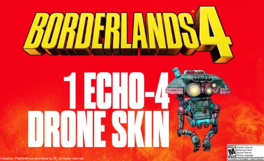 Borderlands 4 ECHO-4 Drone скина Ключ - Глобальный