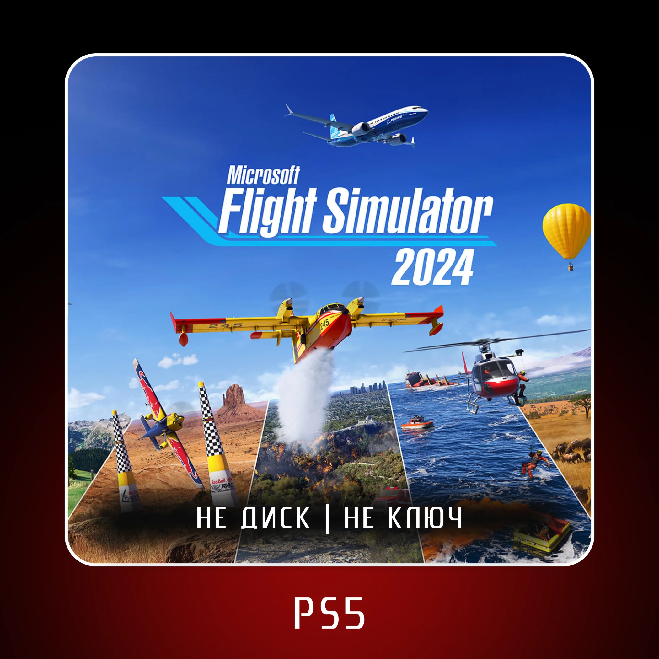  Microsoft Flight Simulator 2024  PS5 | П2/П3