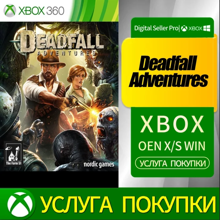 Deadfall Adventures Xbox Series (S/x) Xbox One (S/x)