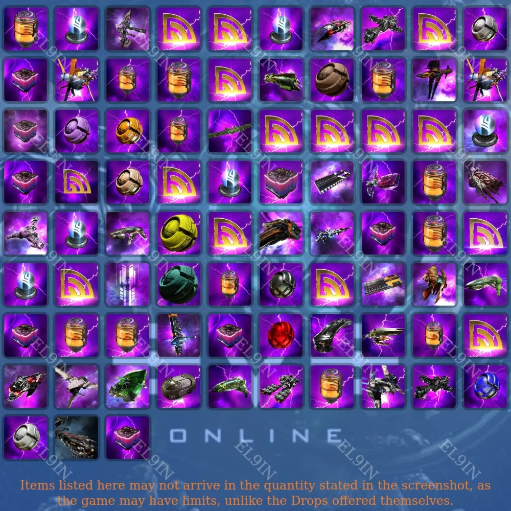 🎉EVE Online👑Твич Дропс🌈83 предметов + 🎁