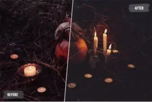 Lightroom - 50 Spooky Halloween LUTs and Presets Pack
