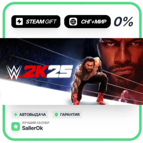 WWE 2K25 The Bloodline Edition • СНГ + МИР • АВТО