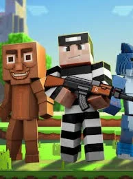 Cops N Robbers Pixel Craft Gun (By ID)