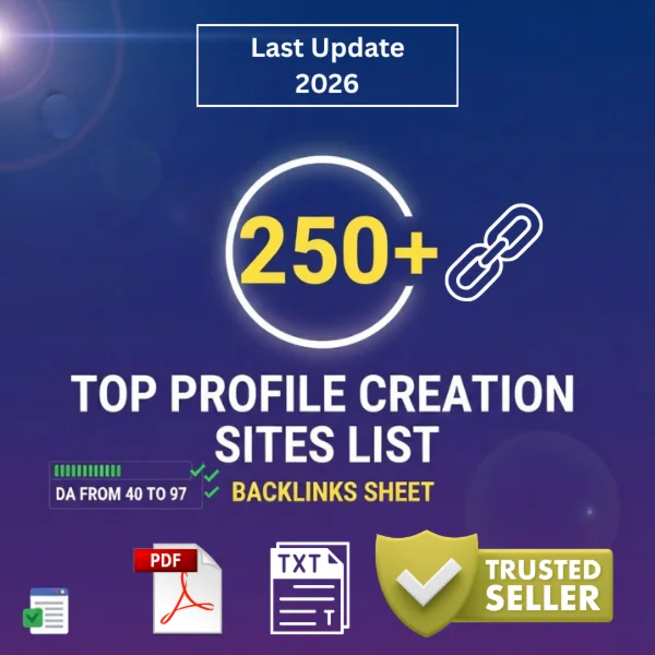 Список 250 лучших сайтов для создания профилей