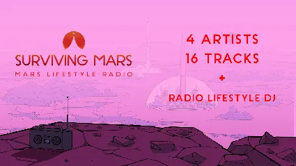 Surviving Mars - Mars Lifestyle Radio DLC EU Steam КЛЮЧ
