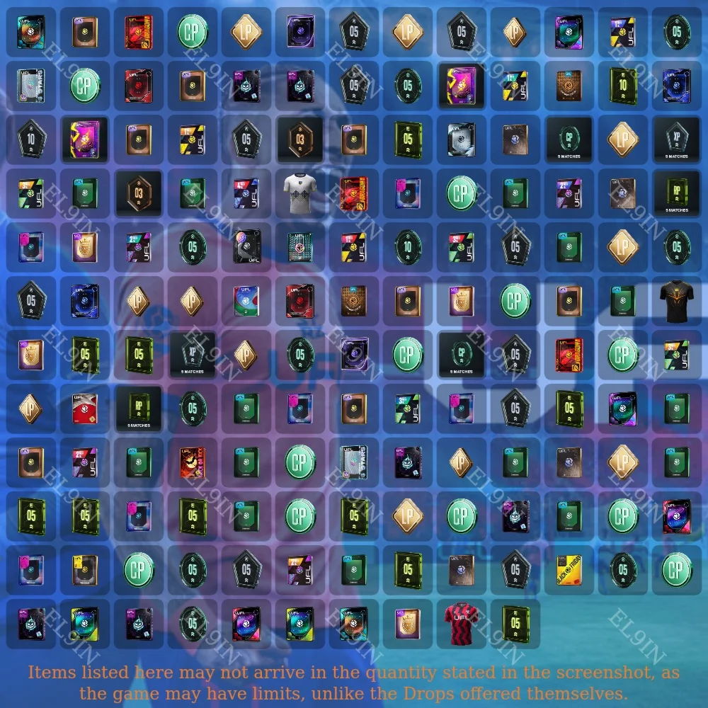 🎯UFL🎉Твич Дропс🎮153 предметов + 🎁