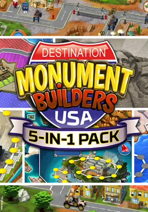 5-in-1 Pack - Monument Builders: Destination USA Все ст