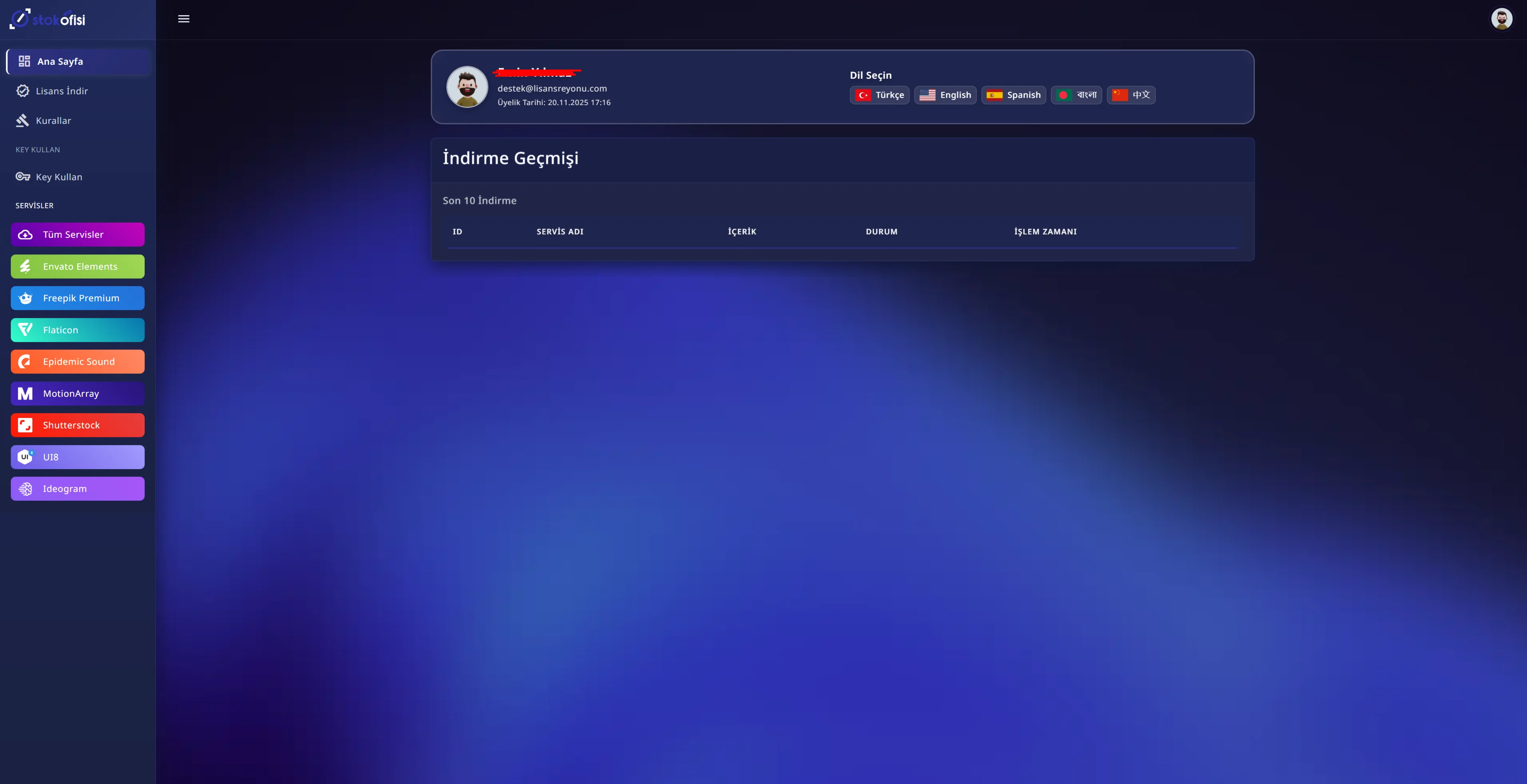 Envato Elements | 7-365 Day Downloader Panel