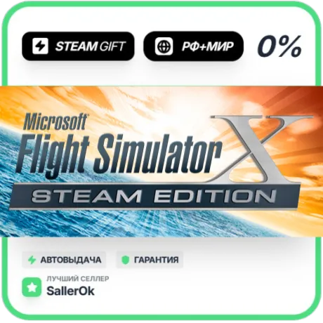 Microsoft Flight Simulator X: Steam Edition • РФ + МИР