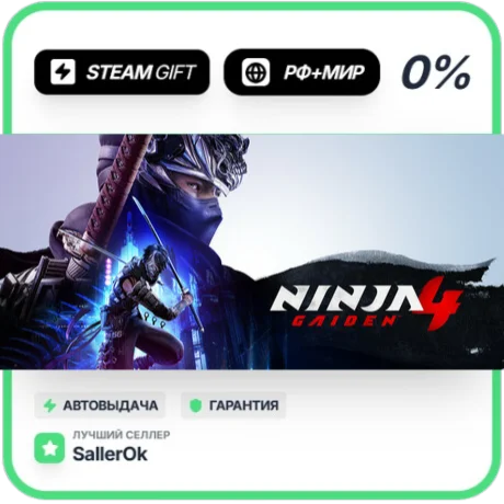 NINJA GAIDEN 4 Deluxe Edition • РФ + МИР • АВТО