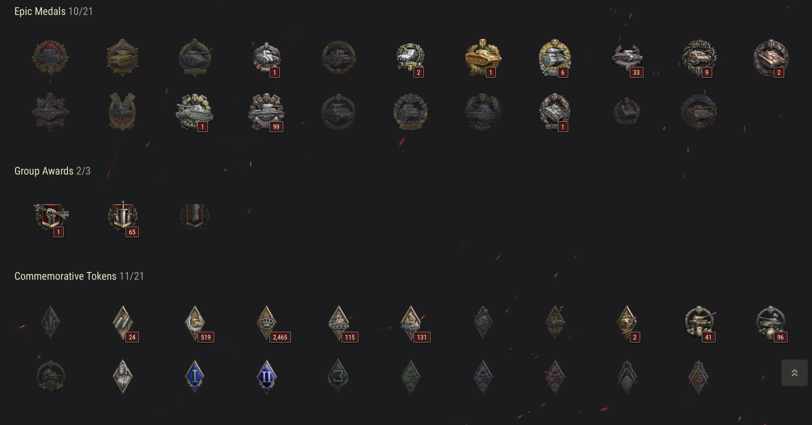 WOT NA • 159 tanks • 59 Top • 96 premium