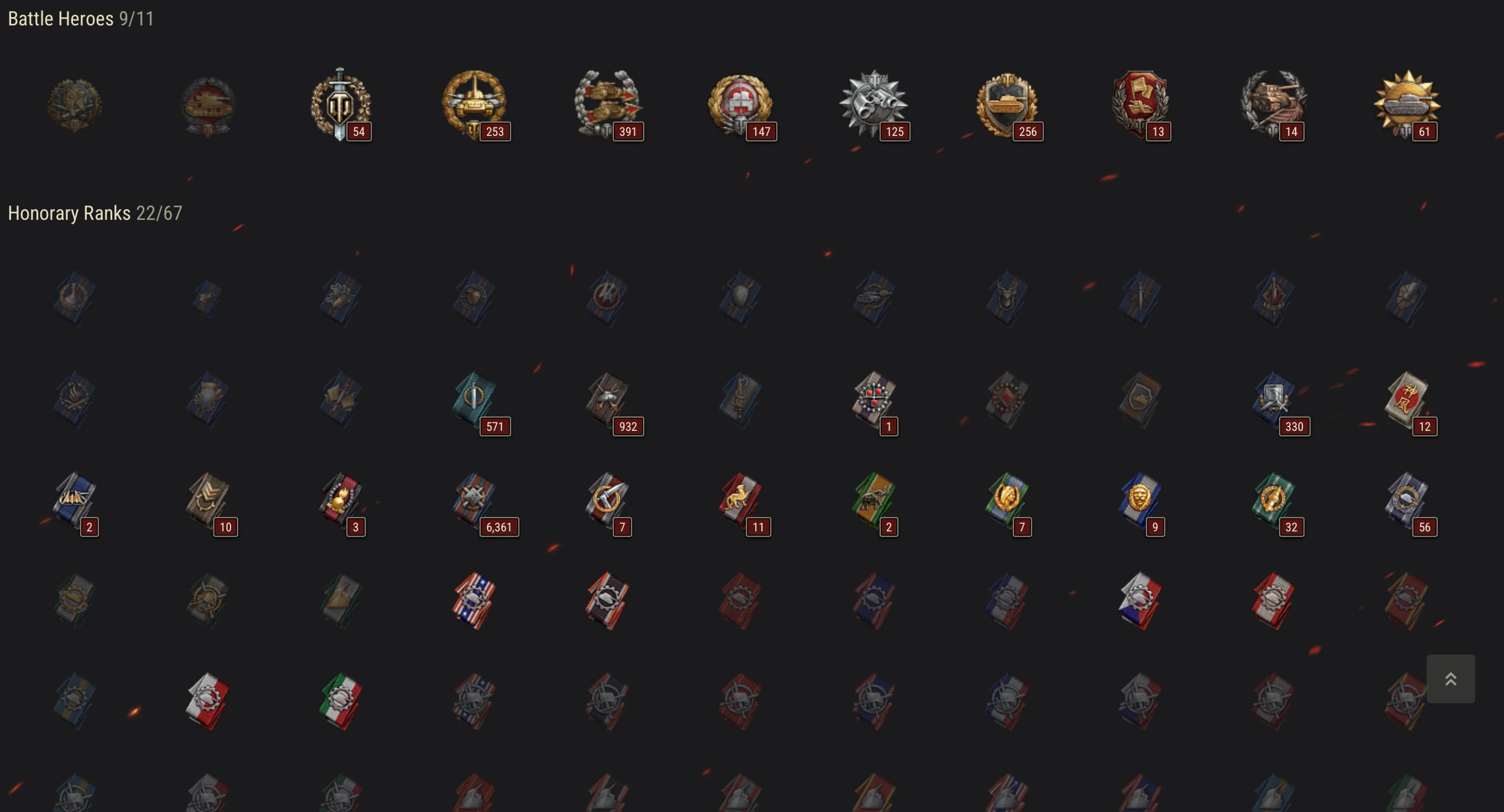 WOT NA • 159 tanks • 59 Top • 96 premium