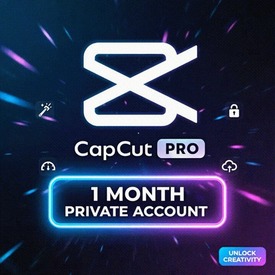CapCut Pro – 30-дневный личный аккаунт | Мгновенная дос