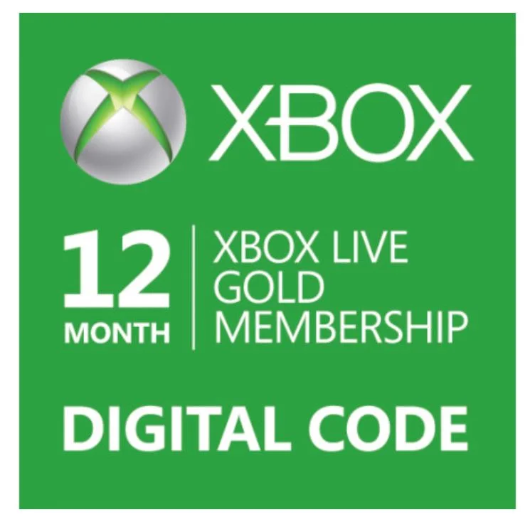 Xbox Live Gold  12 месяцев Digital Code Global