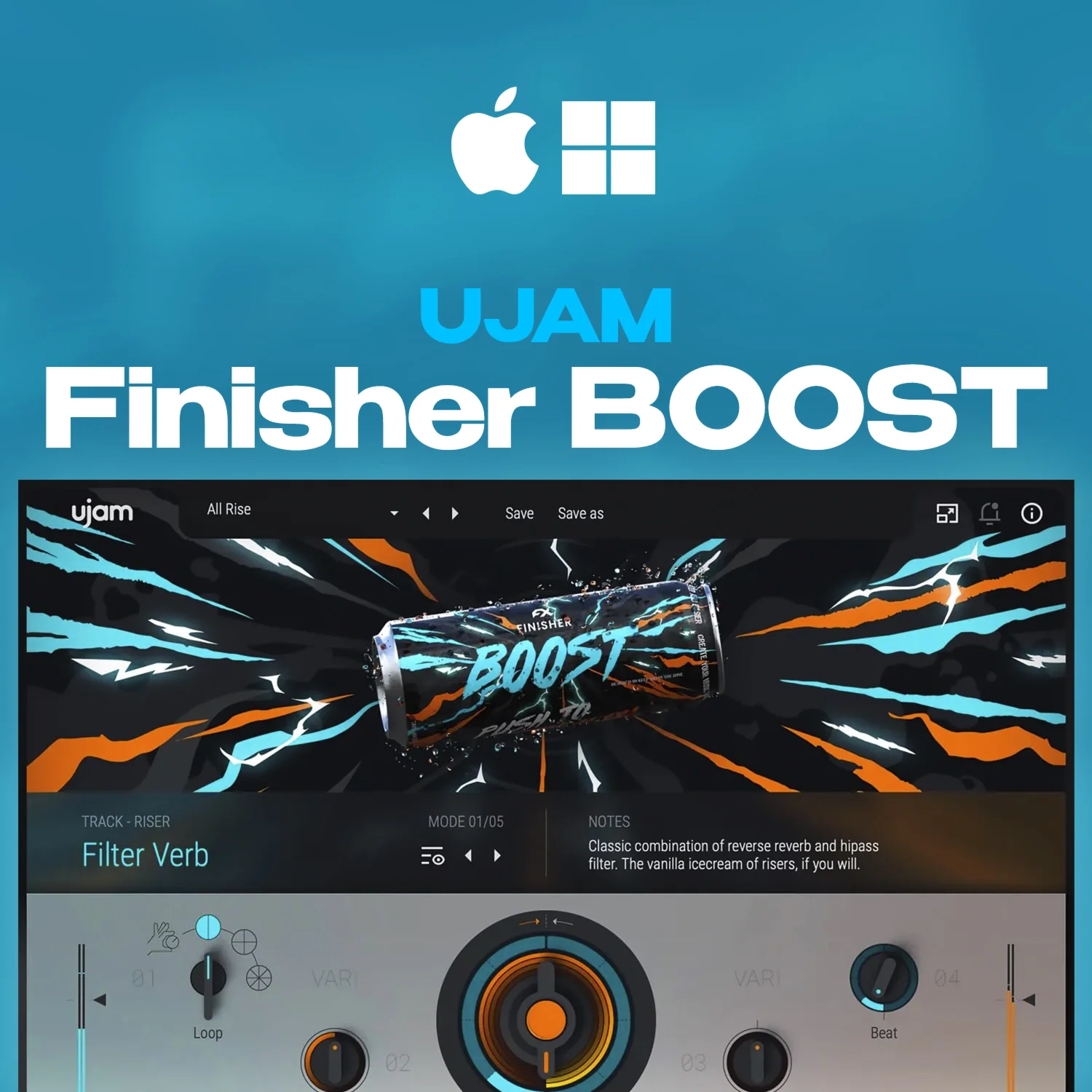 UJAM Finisher BOOST | АВТОДОСТАВКА 24/7