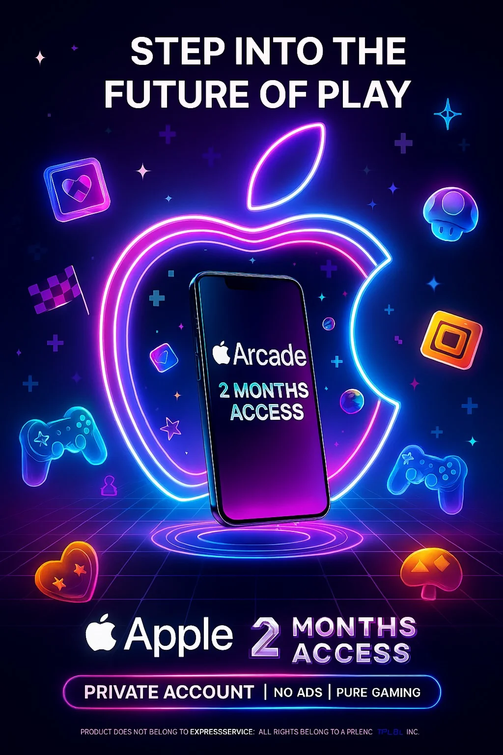 Apple Arcade аккаунт на2/3/4месяца Личный счет 