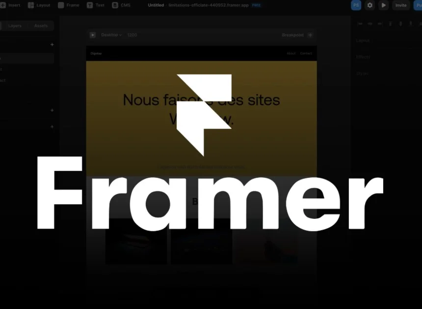 Framer Pro — 1 месяц на вашей почте | Framer AI для веб