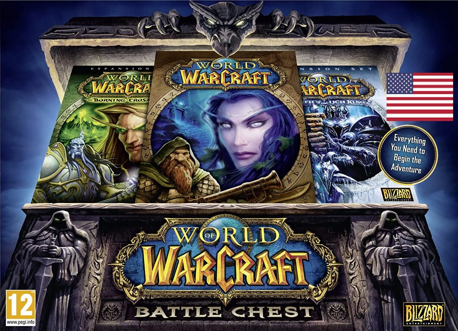 World of Warcraft: Battle Chest 30 дней -США|Battle.net