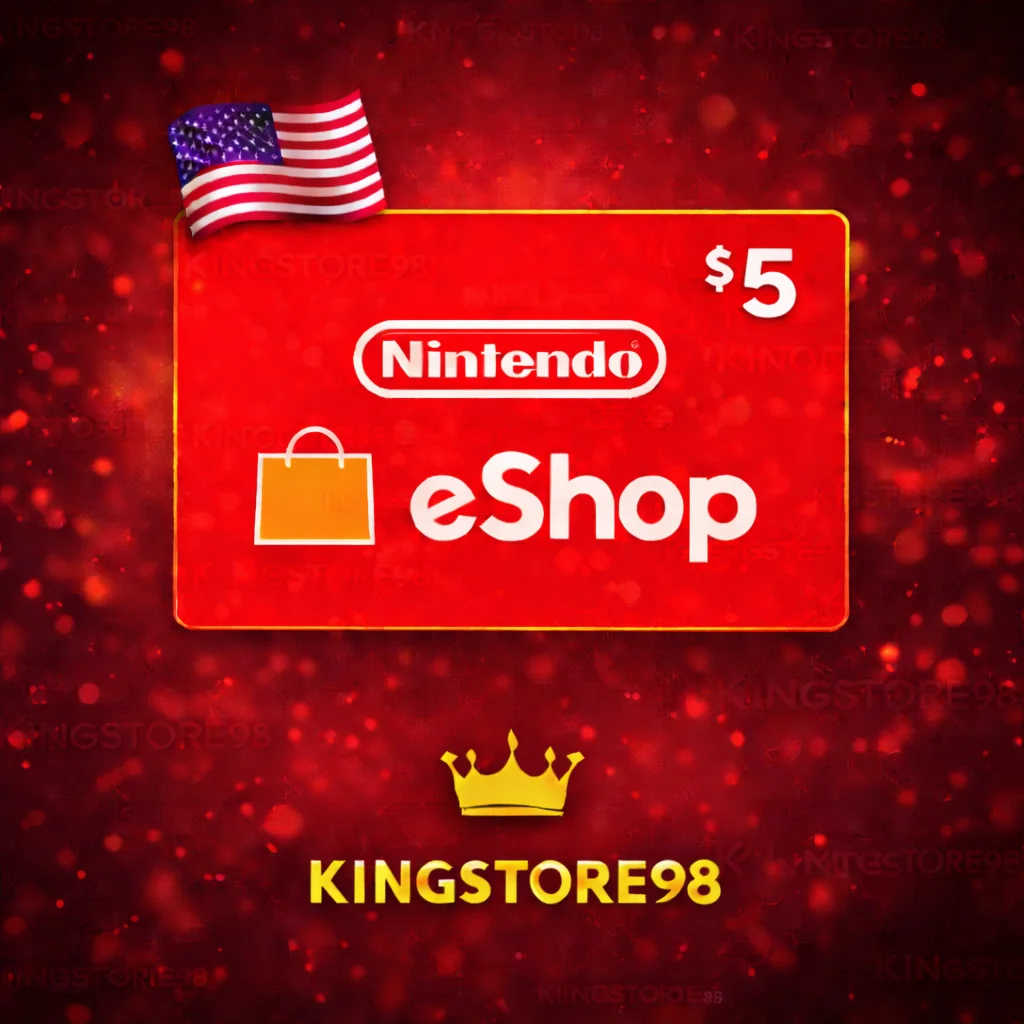 💎Nintendo eShop Gift Card $5 USA🍄💎