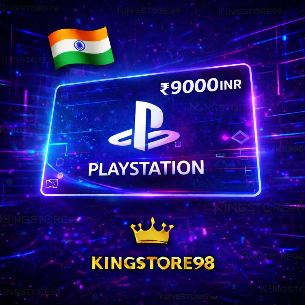 💎🔰Playstation Network 9000 INR Gift Card💳0%💎