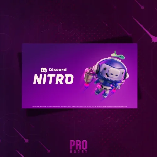 Discord Nitro – 1 Month Trial + 2 boosts