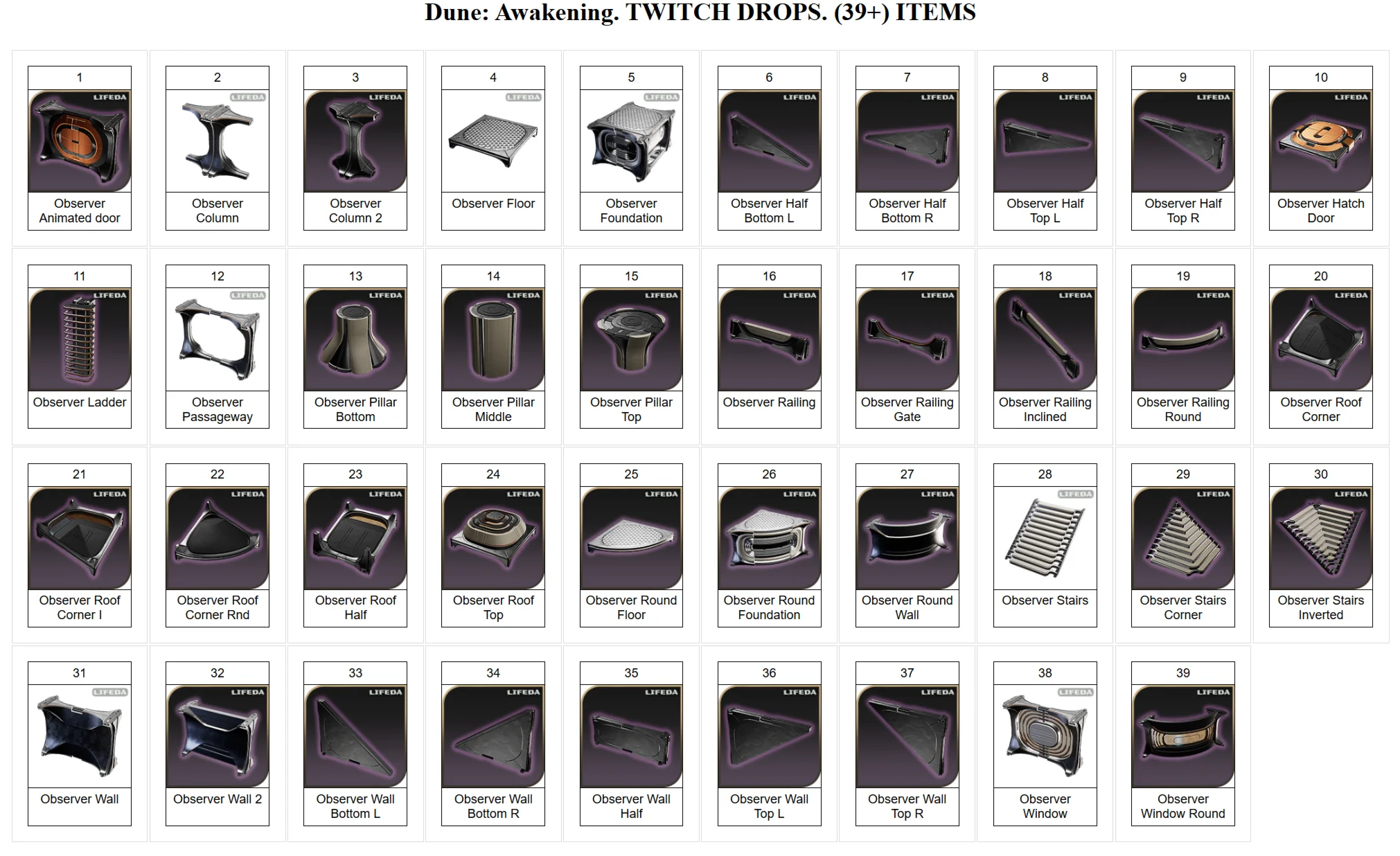 Dune: Awakening【ТВИЧ ДРОПЫ】СКИНЫ | 39+ ПРЕДМЕТОВ + GIFT