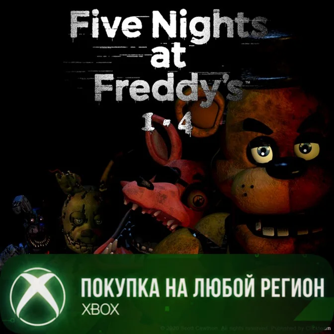 Five Nights at Freddy's Original Series XBOX Любой Реги